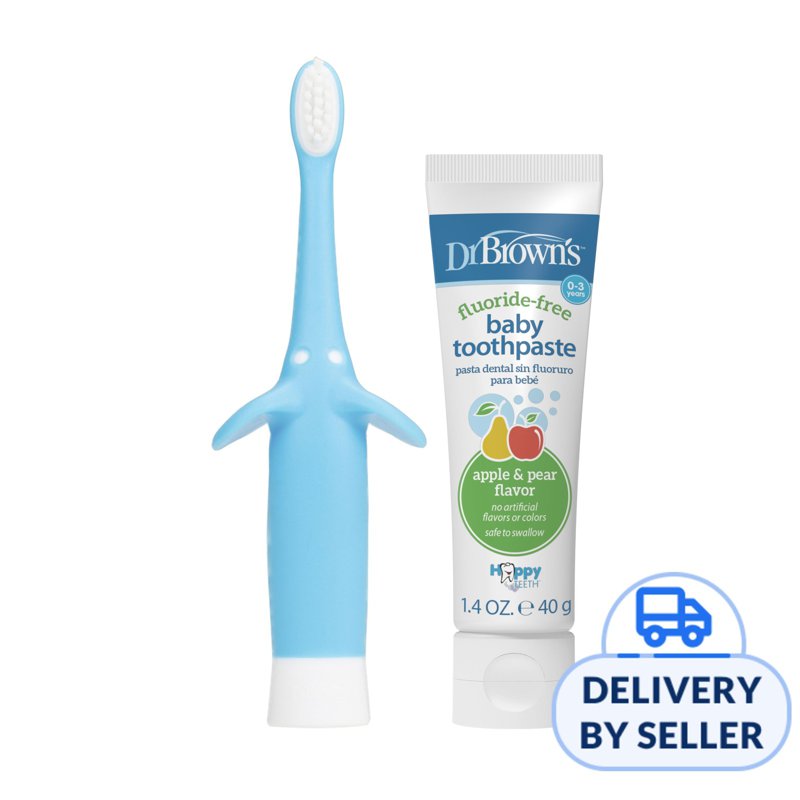 Dr. Brown?s Infant-to-Toddler Oral Care Set - Blue
