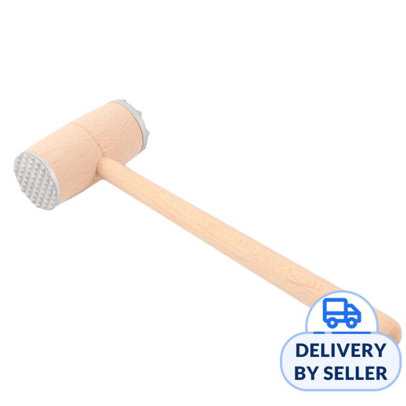 Patisse Steak Tenderiser Beater Wood w/ Metal Face 30cm