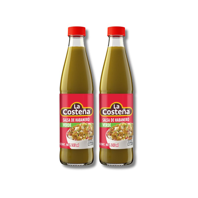 La Costena Salsa Verde De Habanero Hot Sauce