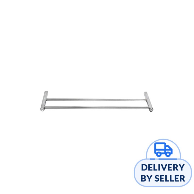 HHTPL KOWA S/S Bathrm DBL Towel Bar 60cm