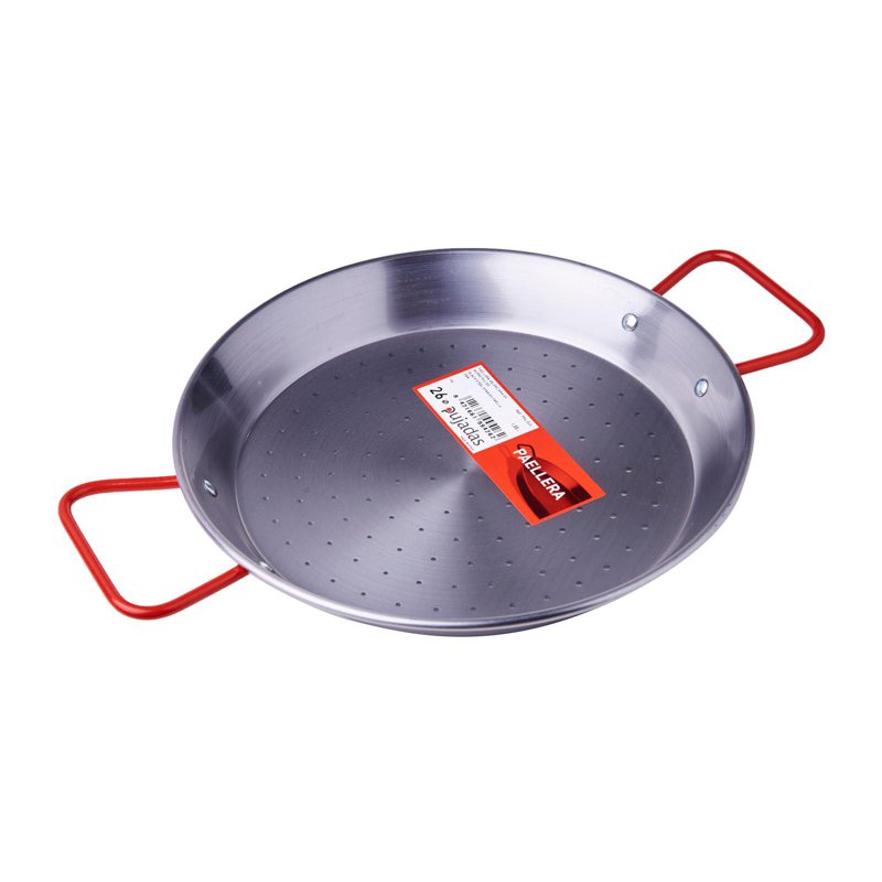 Pujadas Black Steel Paella Pan - 26cm 1 S