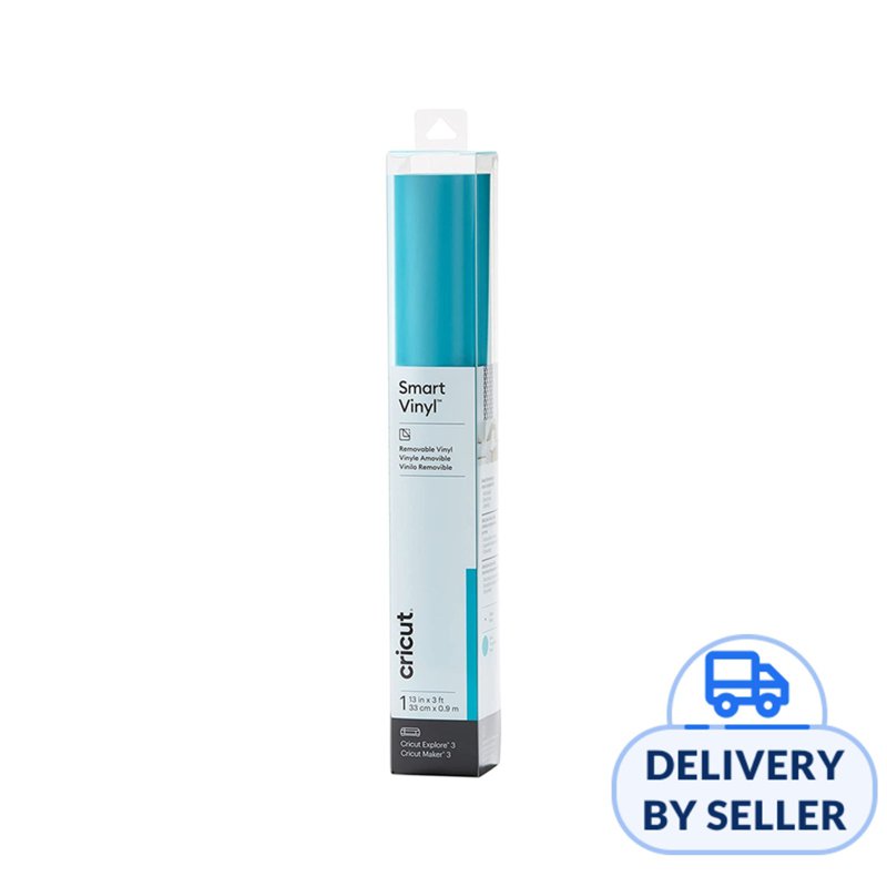 Cricut Smart Vinyl Premium 33X91Cm - Aqua 1 S