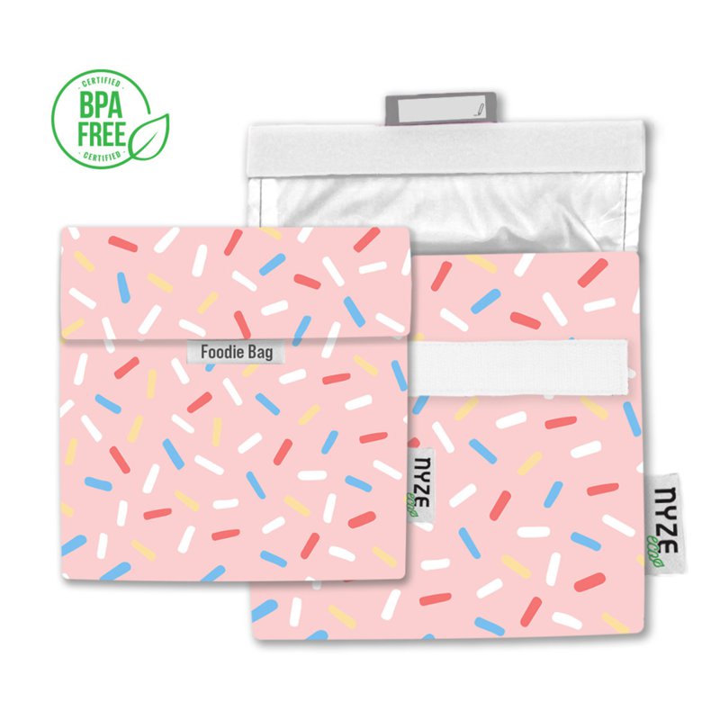 NYZE Eco Reusable Foodie Bag - Sprinkles 1 PC
