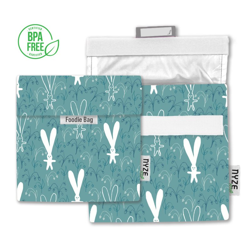 NYZE Eco Reusable Foodie Bag - Bunny 1 PC