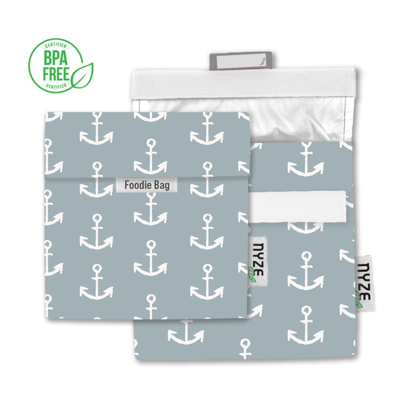 NYZE Eco Reusable Foodie Bag - Anchor