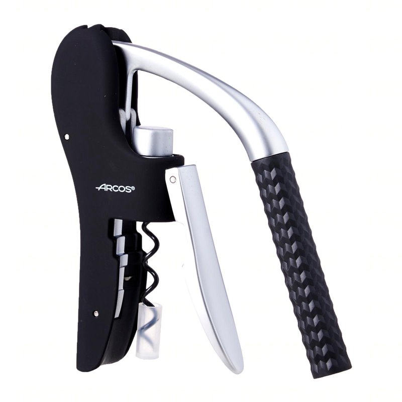 Arcos Gear Lever Corkscrew - Elastomer Handle 1 S