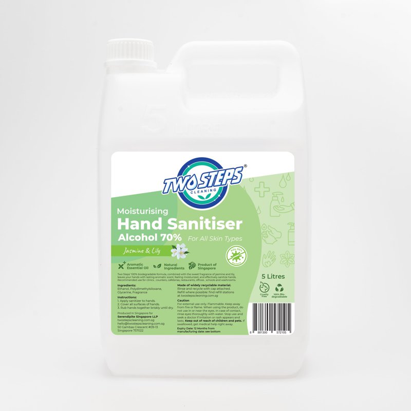 Two Steps Cleaning Hand Sanitizer - Jasmine & Lily