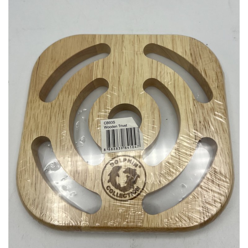 Dophin Collection Wooden Trivet (S) 1 S
