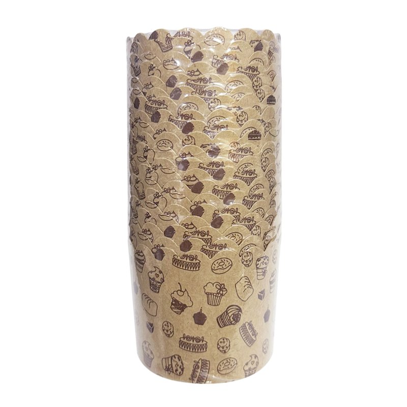 BEST Choice Baker Pattern Muffin Cake Cup Liner (M)