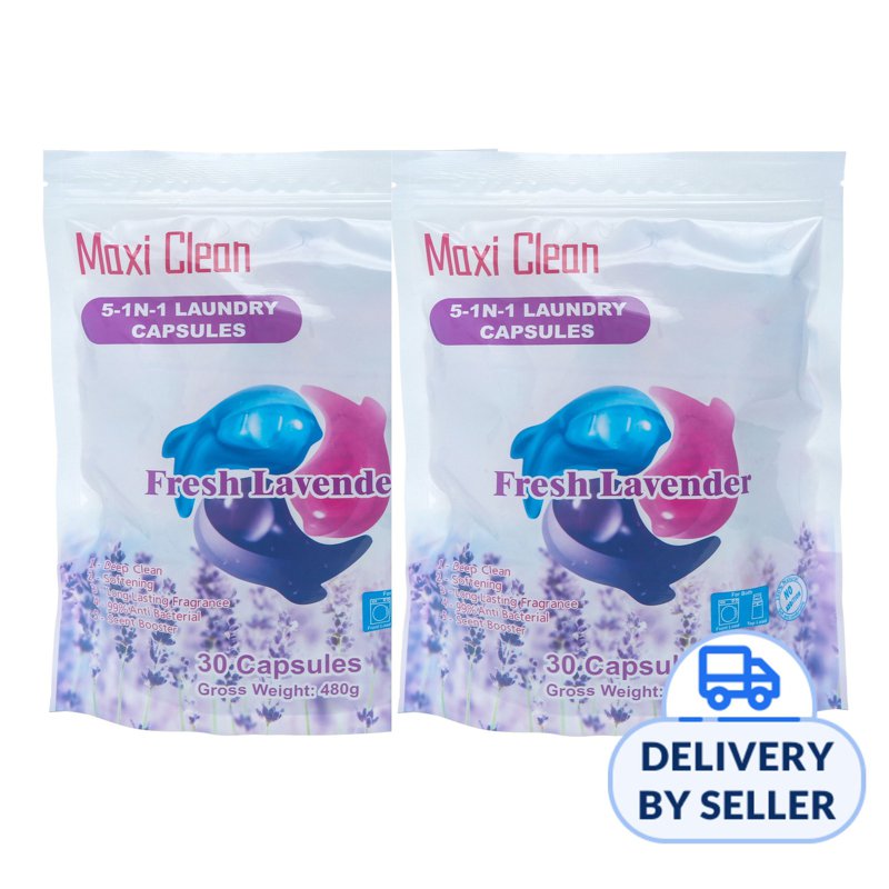 5in1 Laundry Capsules pods - Lavender 2 x 30 S
