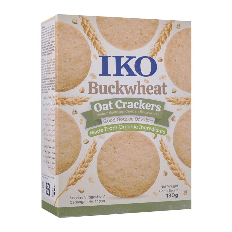IKO Buckwheat Oat Cracker 130 G