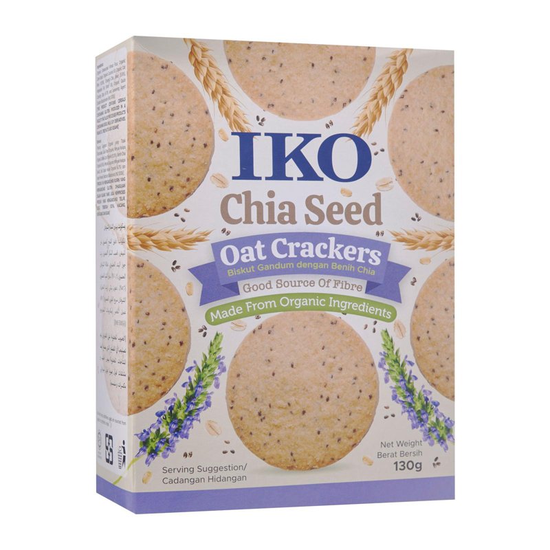 IKO Chia Seed Oat Cracker 130 G