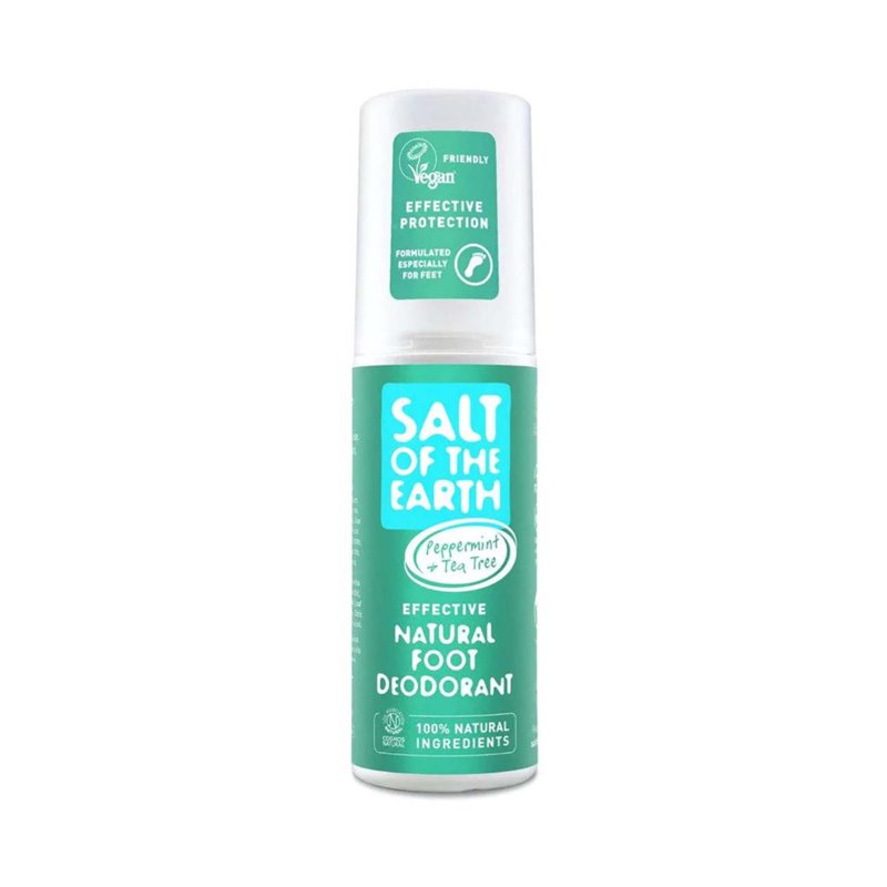 Salt Of The Earth Natural Foot Spray Peppermint & Tea Tree