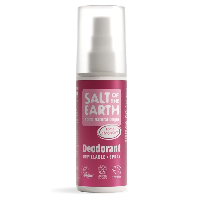 Salt Of The Earth Natural Deodorant Spray - Fresh Strawberry