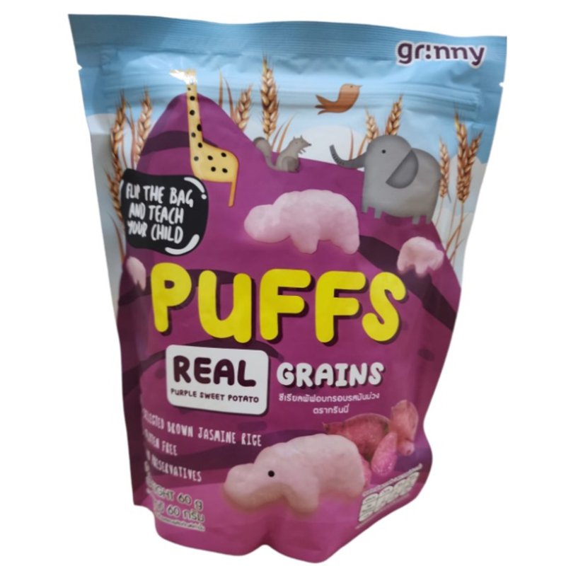 GRINNY Cereal Puff Purple Sweet Potato