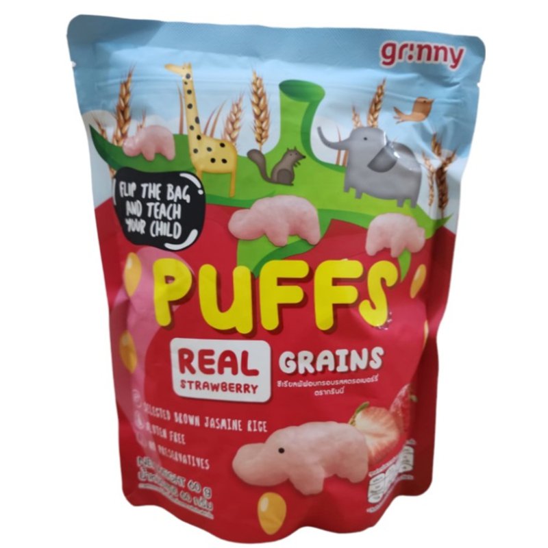GRINNY Cereal Puff Strawberry