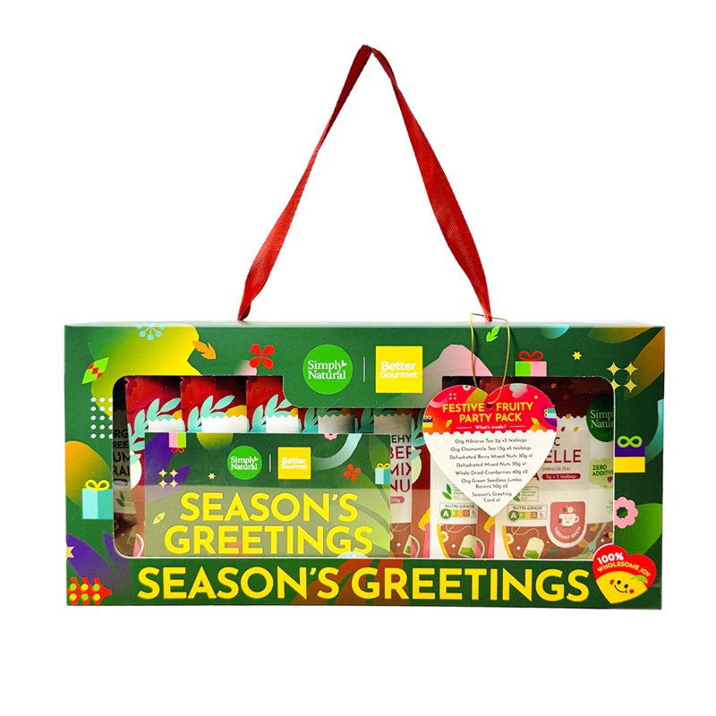 SIMPLY NATURAL - Season's Greetings Gift Box-Fruity Party