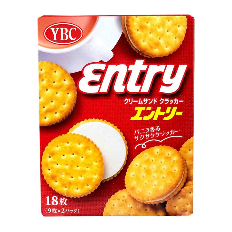 YBC Entry Vanilla Cream Sandwich Cracker