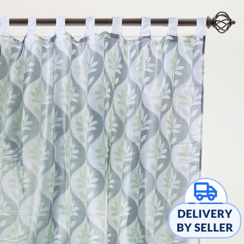 Rinco Bonington Luxury Design Marble Black Curtain