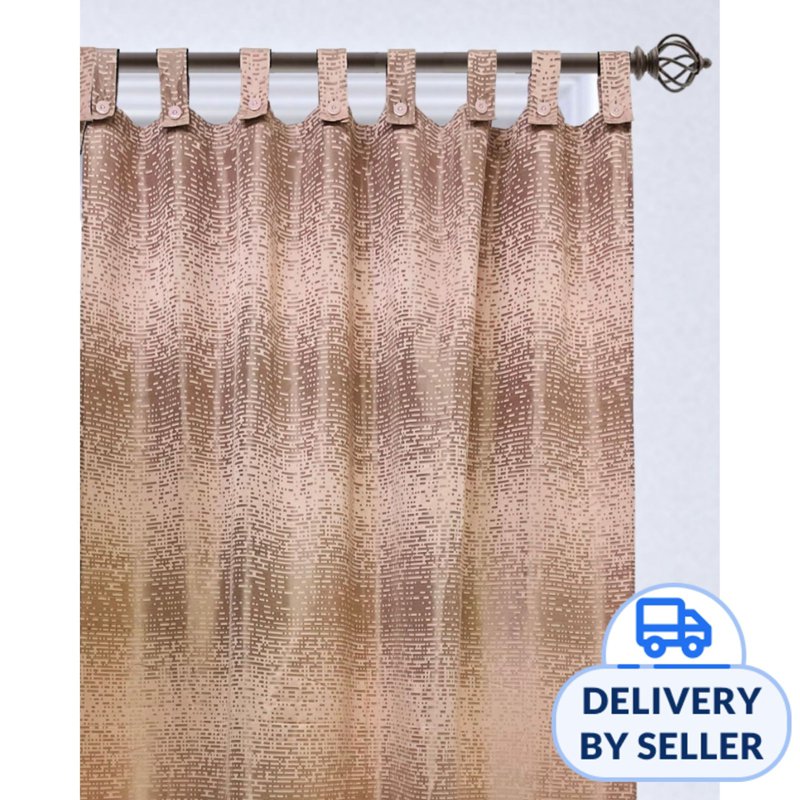 Rinco Bonington Luxury Design Luxe Pink Curtain