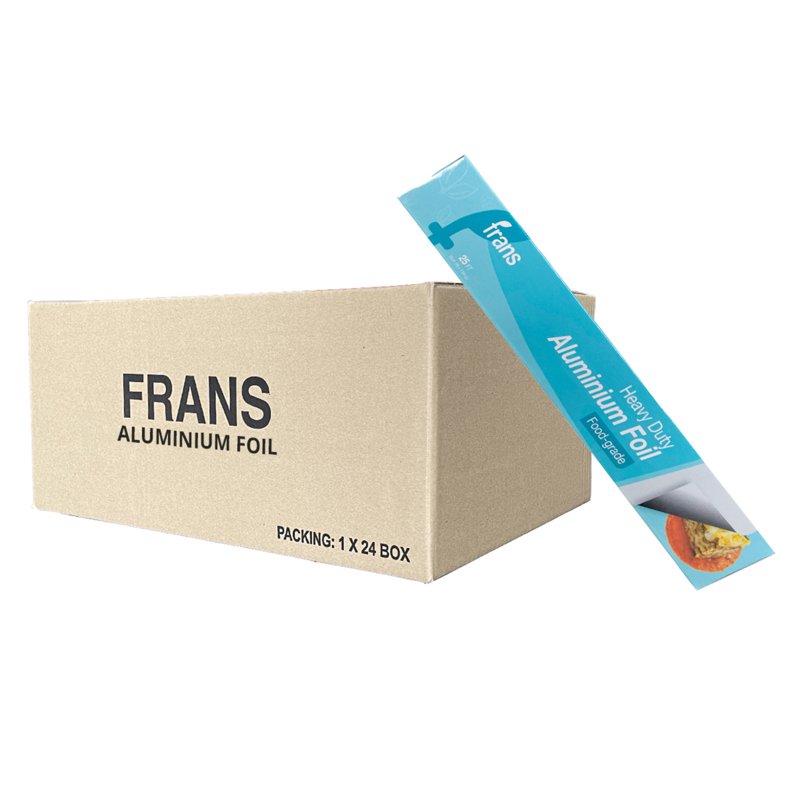 Frans Aluminium Foil 25FT (Carton) 24 S