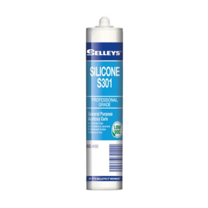 SELLEYS S301 GP Acetoxy Cure Silicone Grey