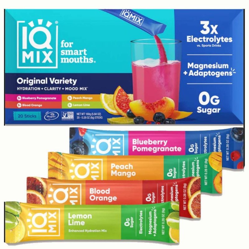 IQBar IQMix Hydration Electrolytes Powder - Variety Pack