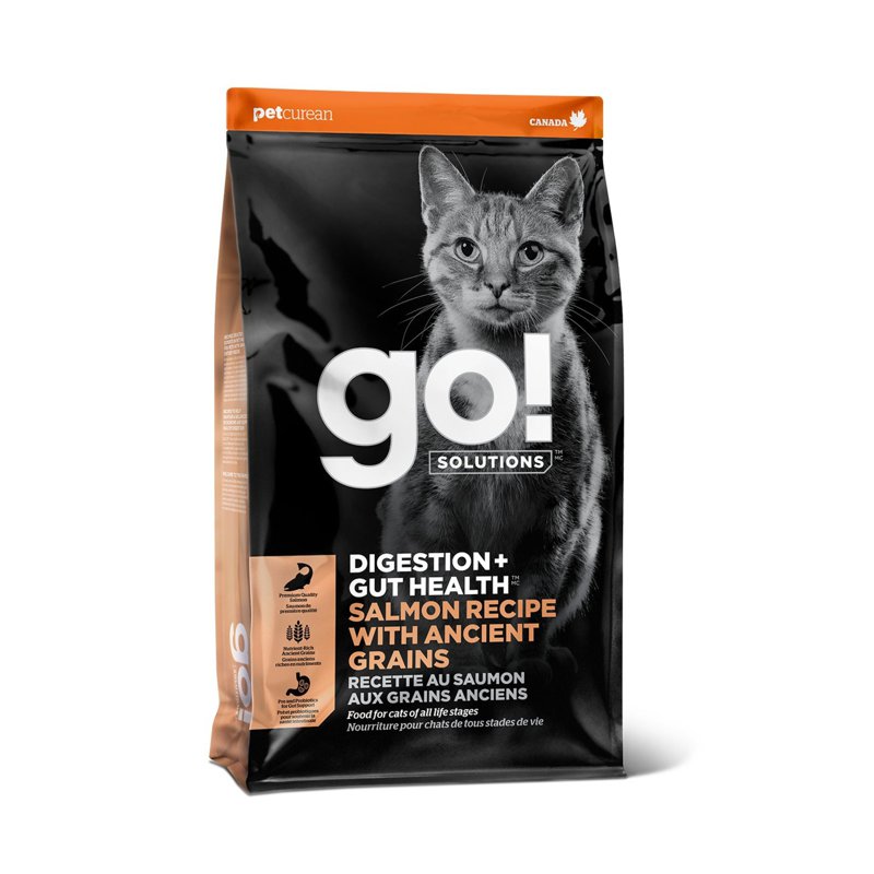 Go! Solutions Digestion+Gut Health - Salmon W Grains Cat Food