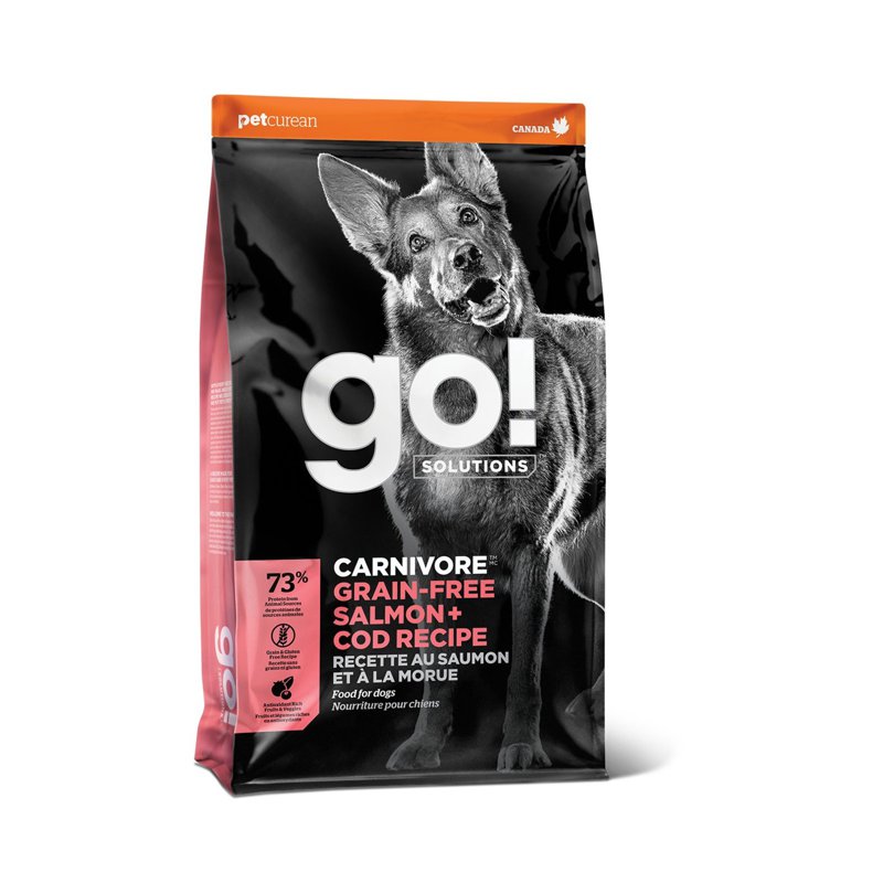 Go! Solutions Carnivore - Grain-Free Salmon + Cod Dog Food