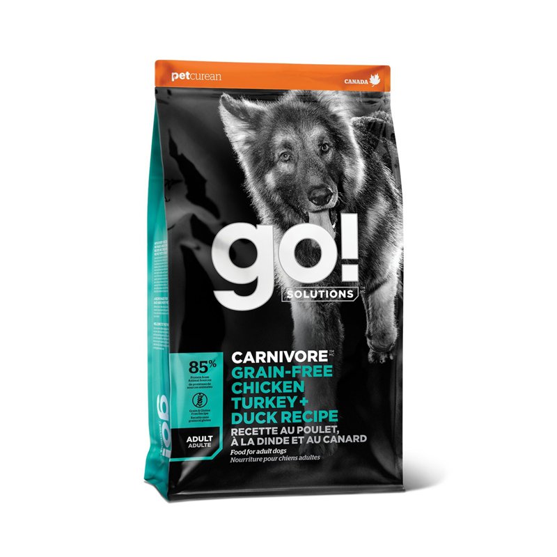 Go! Solutions Carnivore - Grain-Free ChicTurkeyDuck Adult Foo
