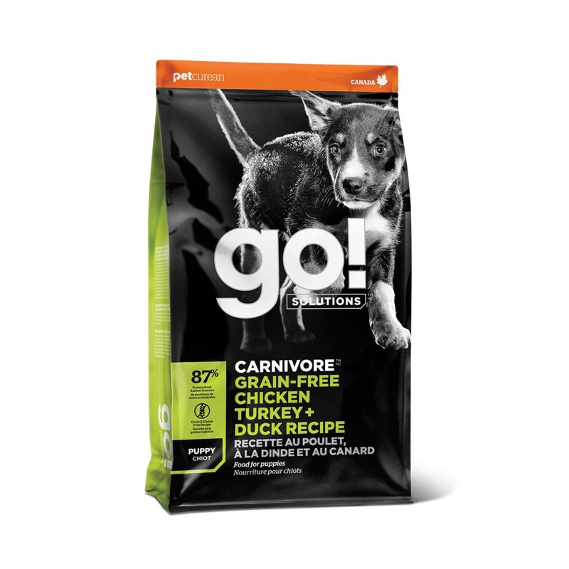 Go! Solutions Carnivore - Grain-Free ChicTurkeyDuck Puppy Foo