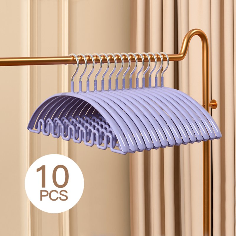 Sweet Home Multifunctional Wavy Hooks Hanger - Taro Purple 10 S