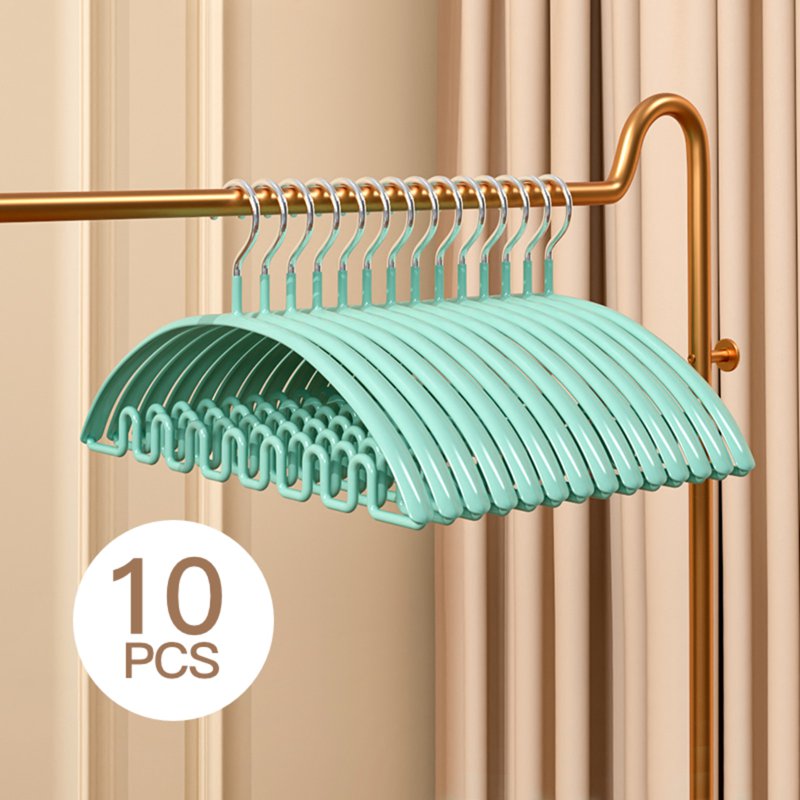 Sweet Home Multifunctional Wavy Hooks Hanger - Mint Green 10 S