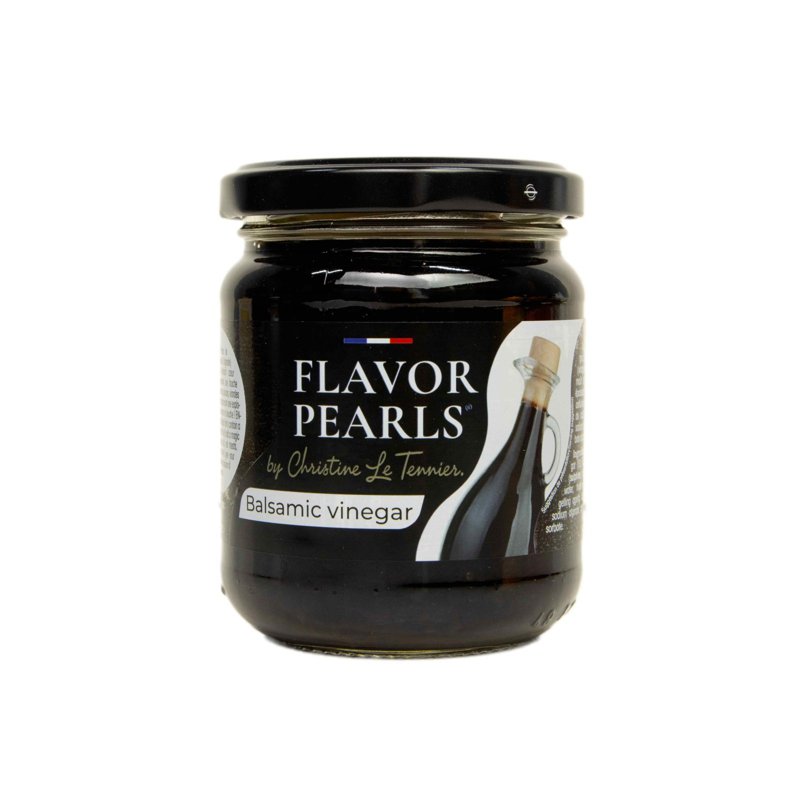 Christine Le Tennier Flavoured Pearls Black Balsamic Vinegar