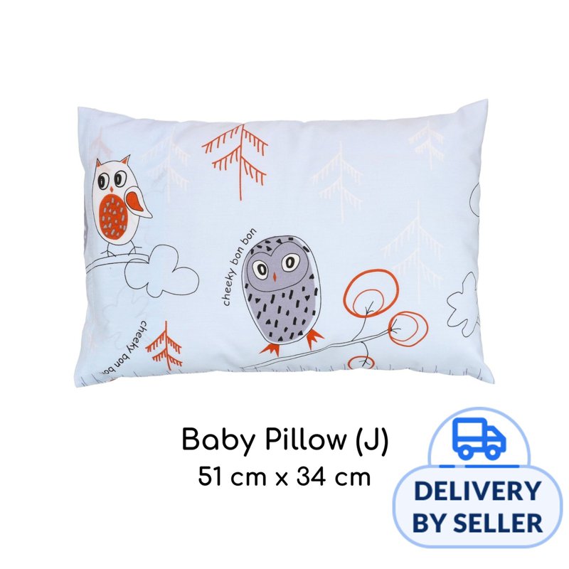 Cheeky Bon Bon Baby Pillow - J (Owl In The Woods) 1 S