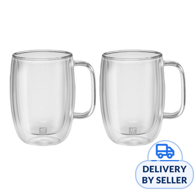 Zwilling Sorrento Plus Latte glass set w handle - 1 CM