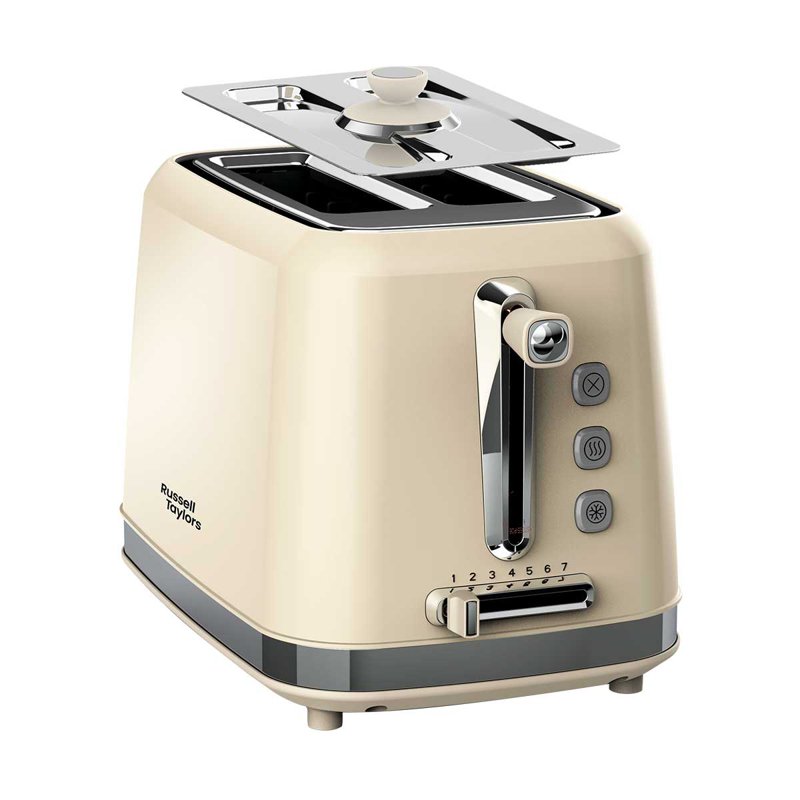 Russell Taylors Retro Toaster RT-10 C with Lid Cream 1 S
