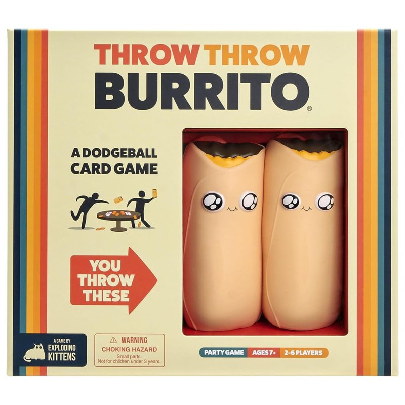 Throw Throw Burrito Dodgeball Card Game 1 S