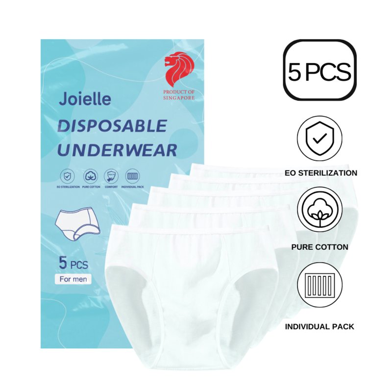 Joielle Premium Disposable Cotton Underwear - XL 5 S