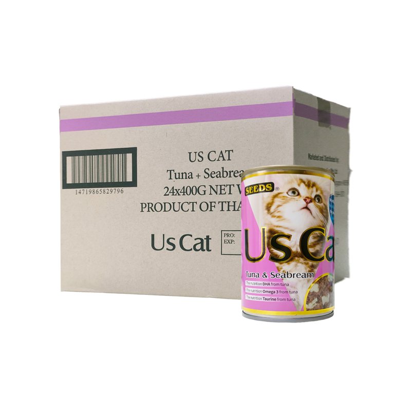 US Cat Wet Food - Tuna & Seabream