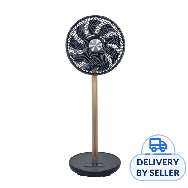 Mistral Mimica 12" High Velocity Stand Fan MHV912R - Black 1 S