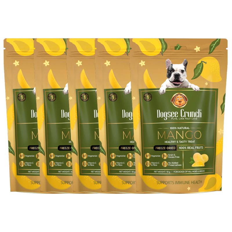 Dogsee Crunch Freeze-Dried Mango Dog Treats