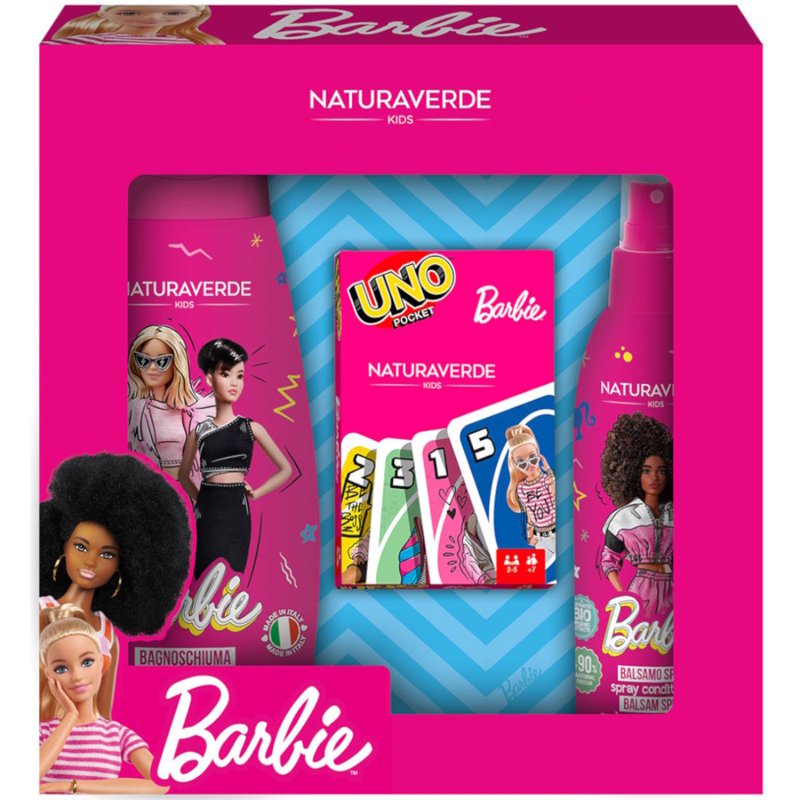 Naturaverde Barbie Uno Playing Cards Gift Set 1 S