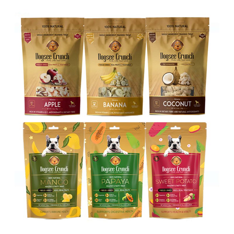 Dogsee Crunch Freeze-Dried Treats Assorted