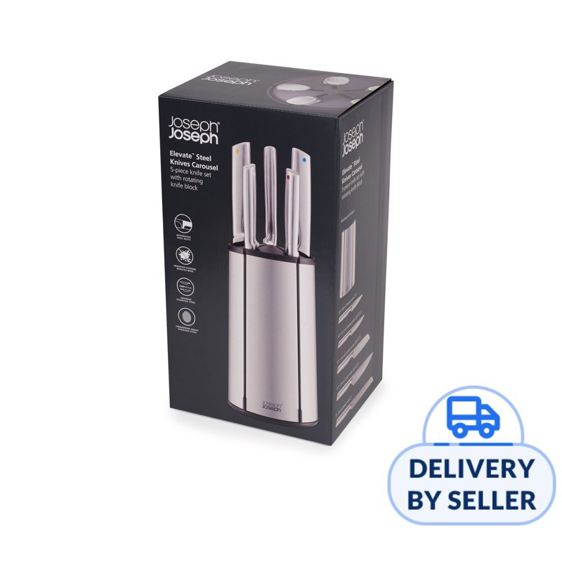 Joseph Joseph Steel Knives Carousel 5 Knife Set 1 S