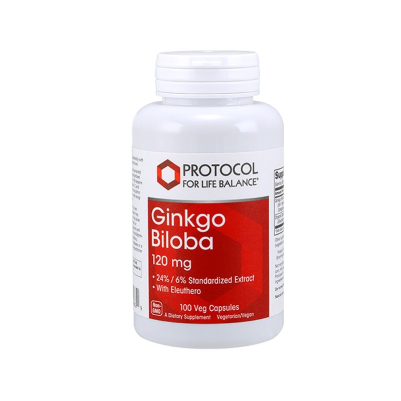 Protocol for Life Balance Ginkgo Biloba, 120 mg 100 S