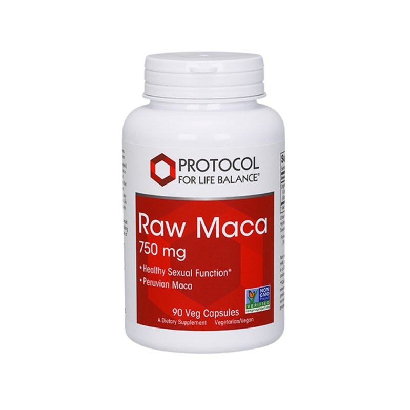 Protocol for Life Balance Raw Maca, 750 mg 90 S