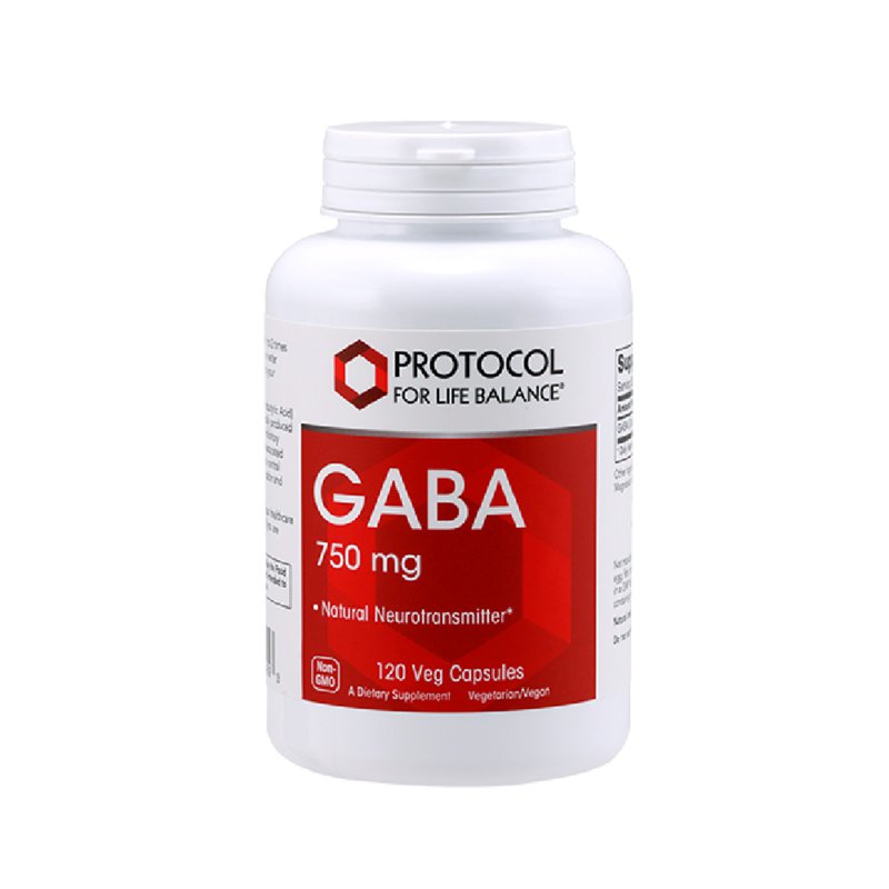 Protocol for Life Balance GABA, 750 mg 120 S