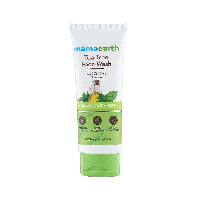 Mamaearth Tea Tree Facewash For Acne & Pimples