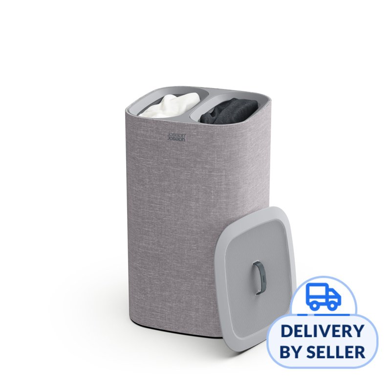 Joseph Joseph Tota 60-litre Laundry Separation Basket - Grey 1 S